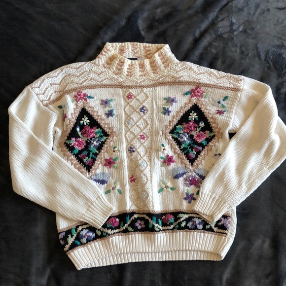 Vintage Beldoch Popper Knit Sweater - Picture 3 of 10